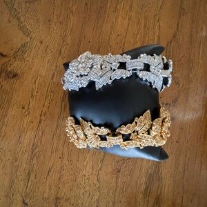 Elegant Gold and Silver Bracelets